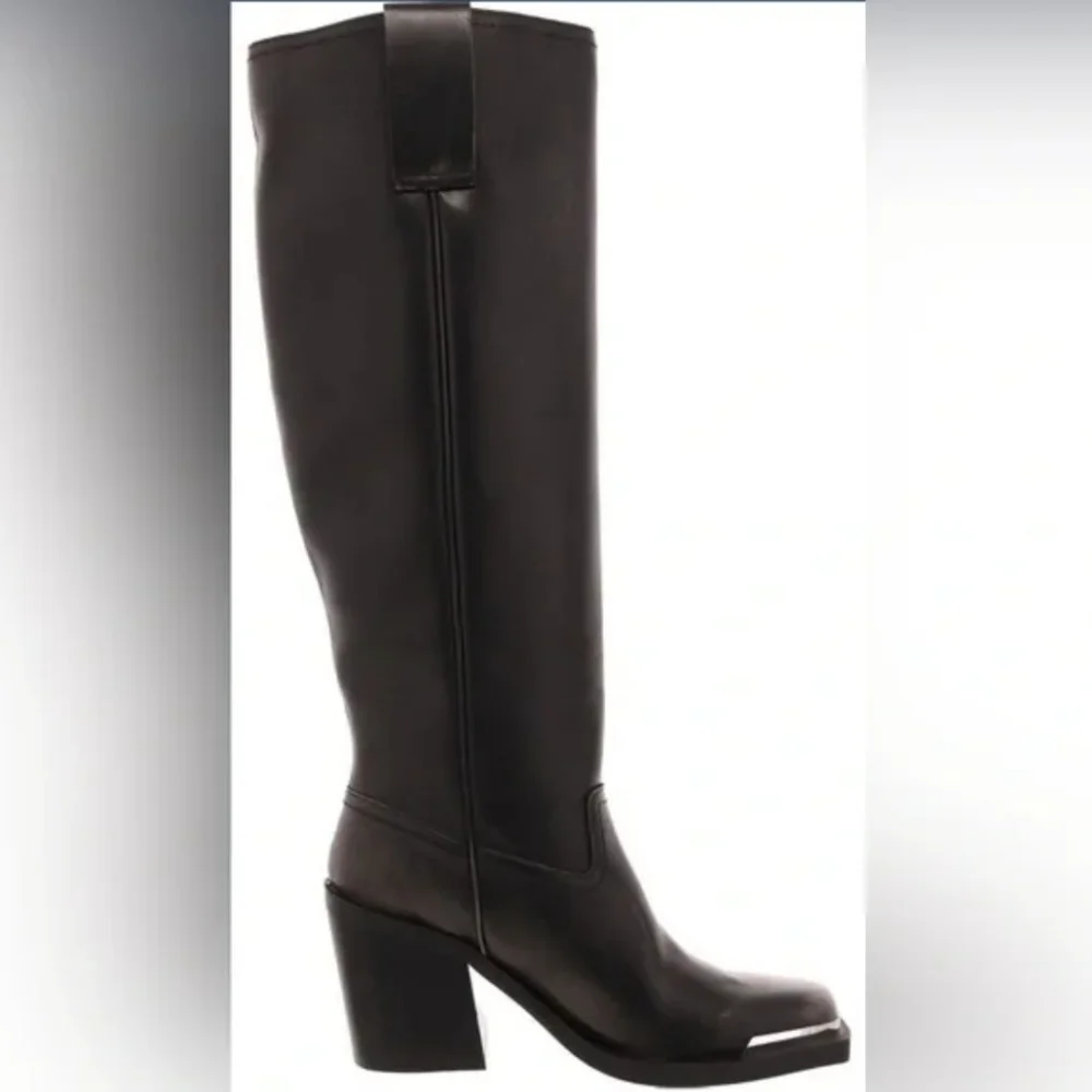 Madden Girl NWT Dollee Knee High Square Toed Boots - Picture 2 of 6